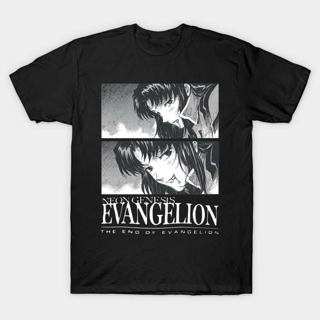 Evangelion Misato Katsuragi 1995 T-Shirt by Lani A Art